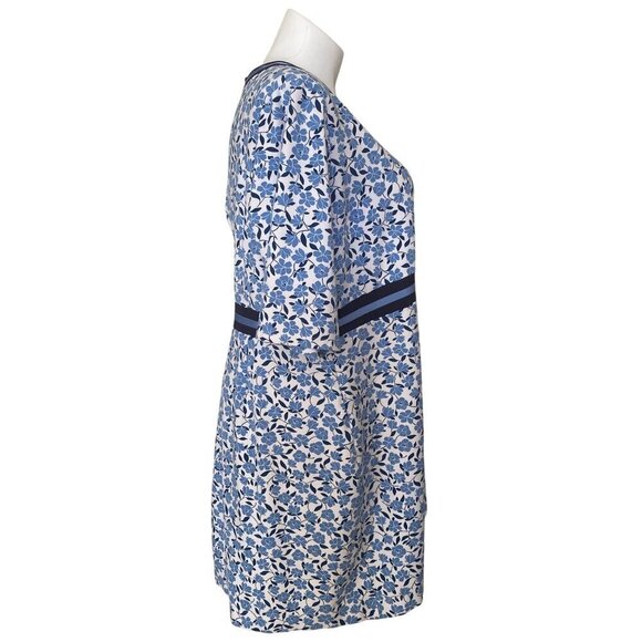 Draper James Blue Floral Dress - Picture 4 of 10